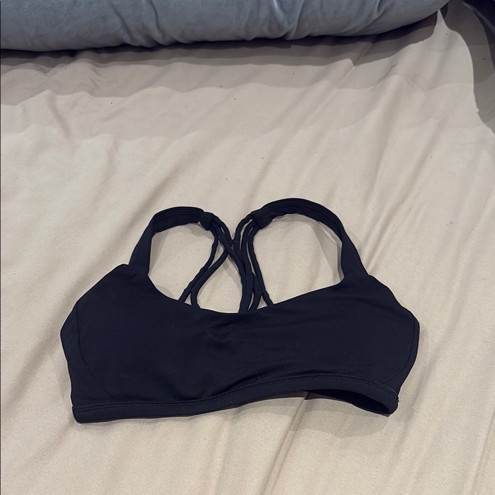 Lululemon Black Performance Sports Bra